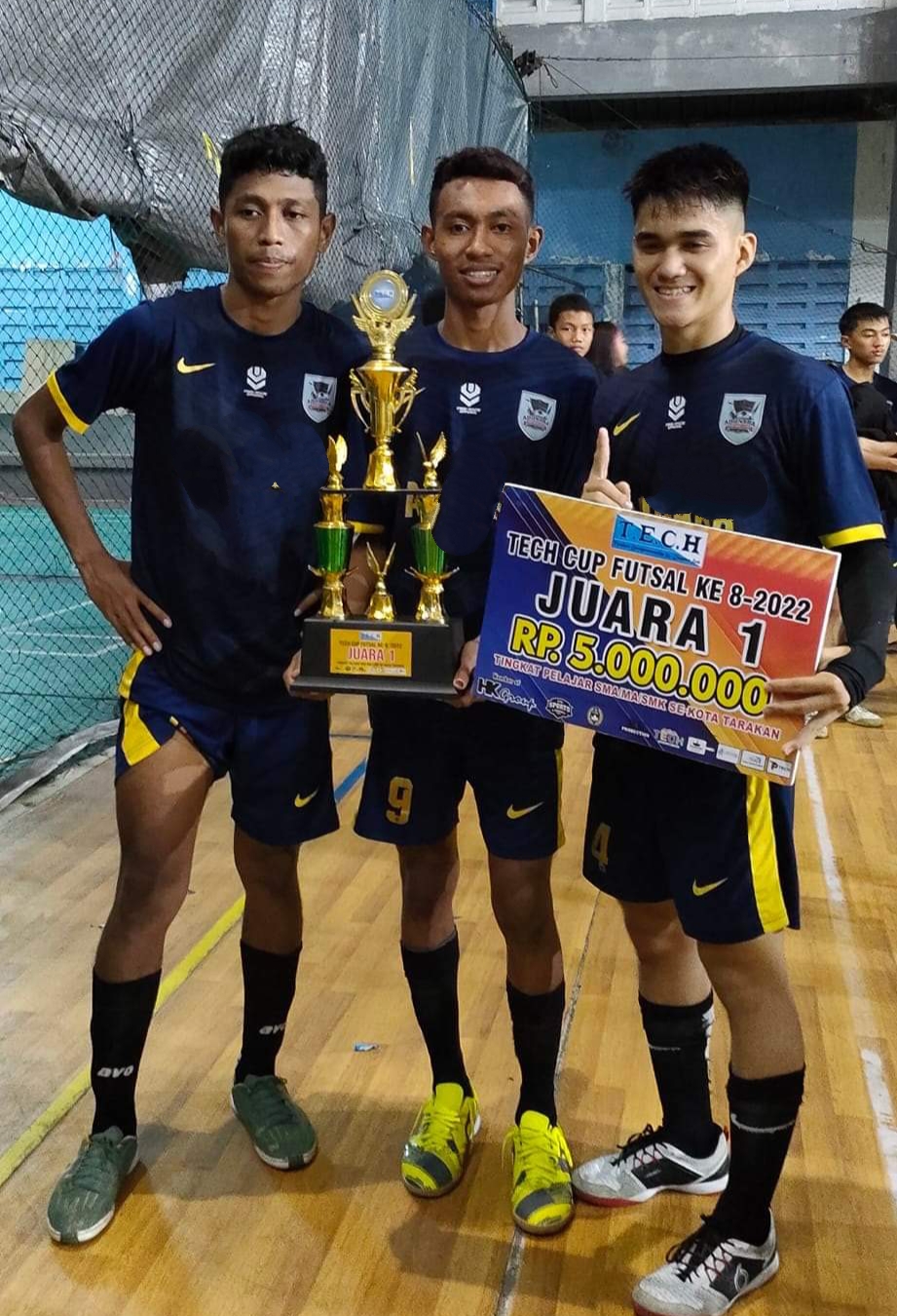 Kejuaran Futsal yang diselenggarakan oleh TECH tingkat pelajar se-kota Tarakan